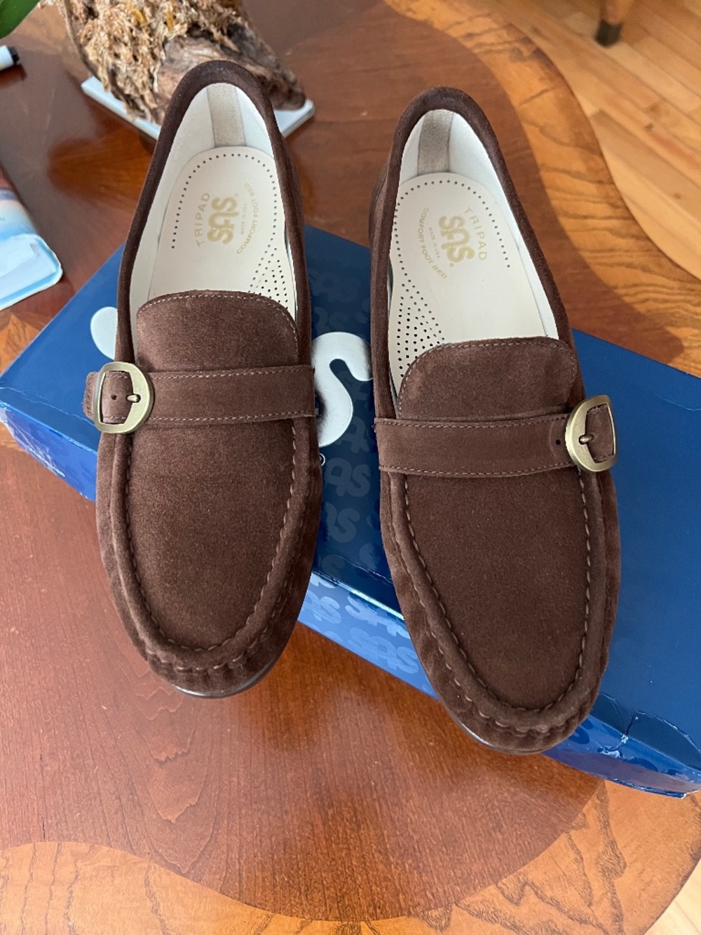 SAS Brown Suede